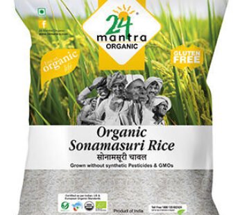 24 Mantra Org Sona Masoori Rice 20Lb