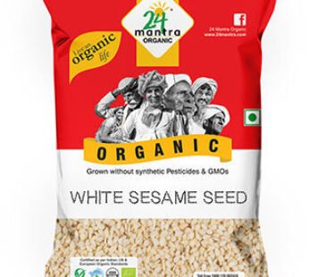 24 Mantra Org White Sesame  7Oz