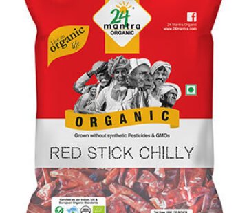 24 Mantra Org Red Stick Chilli 7Oz