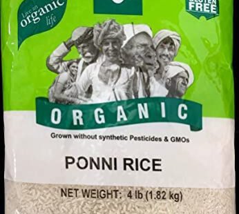 24 Mantra Org Ponni Raw Rice 4Lb