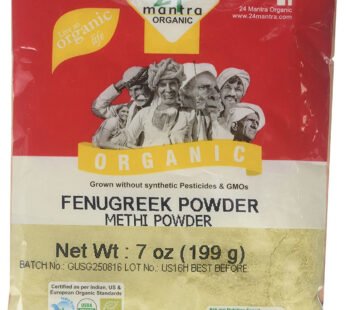 24 Mantra Org Fenugreek Pwd 7Oz