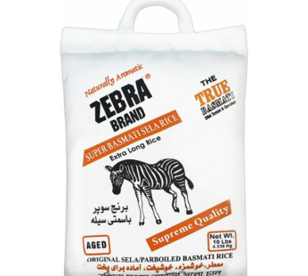 Zebra Super Sela Parboiled 10Lb